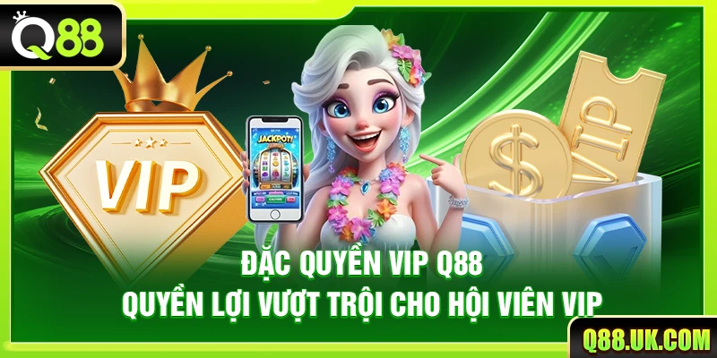 Đặc Quyền VIP Q88 – Quyền Lợi Vượt Trội Cho Hội Viên Vip
