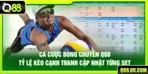 Cá Cược Bóng Chuyền Q88 – Tỷ Lệ Kèo Cạnh Tranh Cập Nhật Từng Set