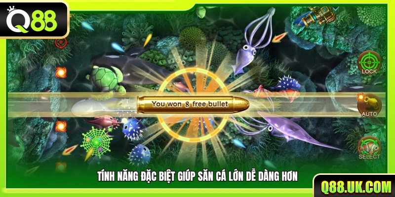 Các kỹ năng hỗ trợ đặc biệt giúp hạ gục cá lớn nhanh hơn