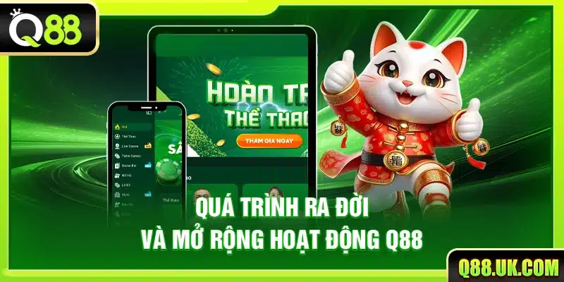 Quá trình ra đời và mở rộng hoạt động Q88