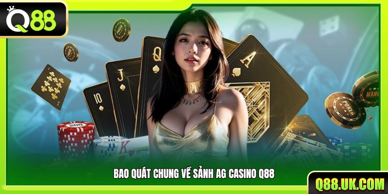Khái quát sơ bộ sảnh AG Casino Q88